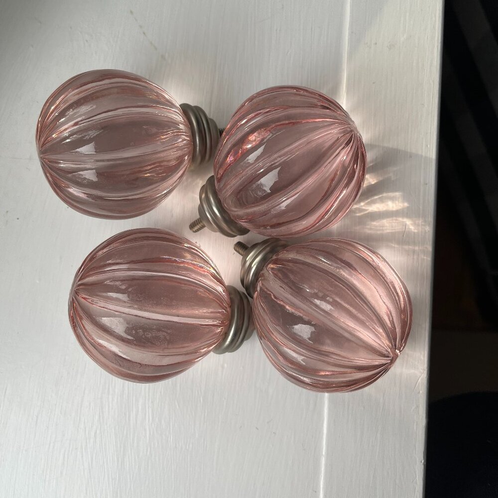 Pottery Barn Teen Kids Glass Finials